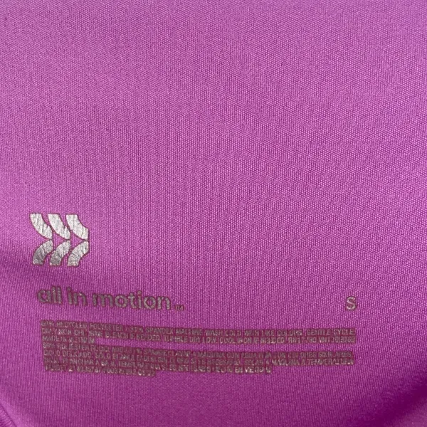 All in Motion High Waisted Leggings Purple Pink Size S - Image 2