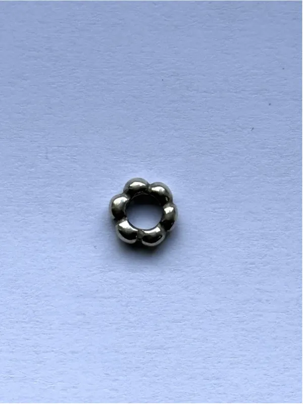 Pandora Moments Retired Big Bubble Spacer Sterling Silver 925 ALE 790155 - Image 4