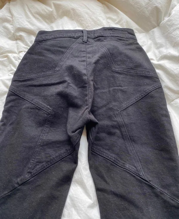 Revice Denim Venus Flares Jet Black - Image 2
