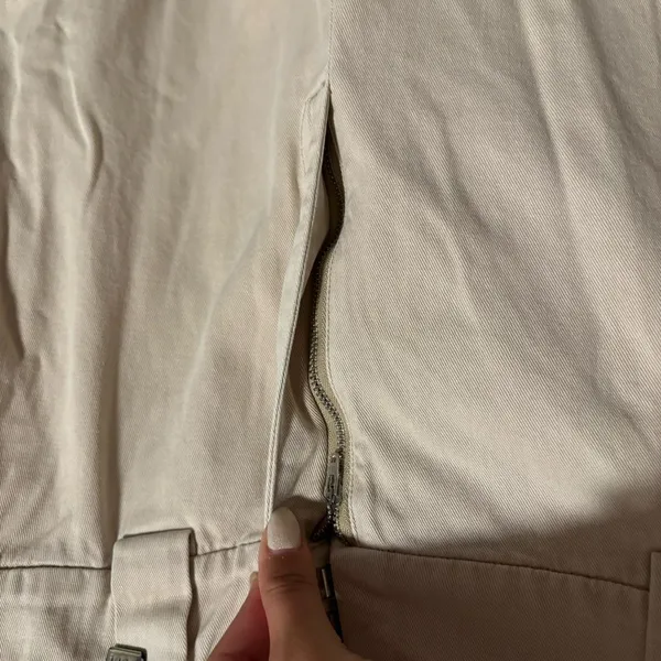 Wilfred TNA ARITZIA Cargo Pants Flax Beige Tan- Size XL - Image 8