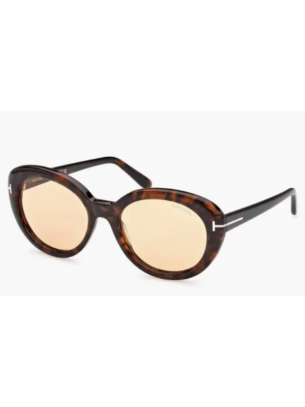 Tom Ford Lily 02 55 mm Tinted Cat Eye Sunglasses - Image 3