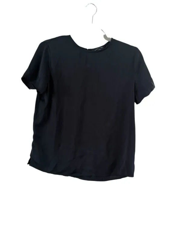 Women's Banana Republic Black Short Sleeve Blouse Size XS - Image 2
