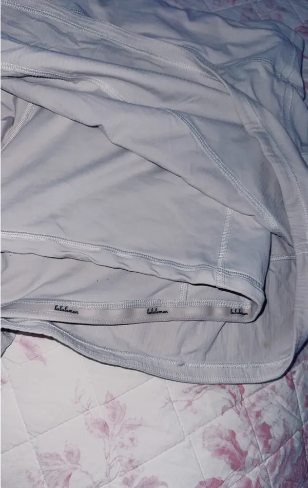 Lululemon Pace Rival Skirt Mid-Rise White - Image 6