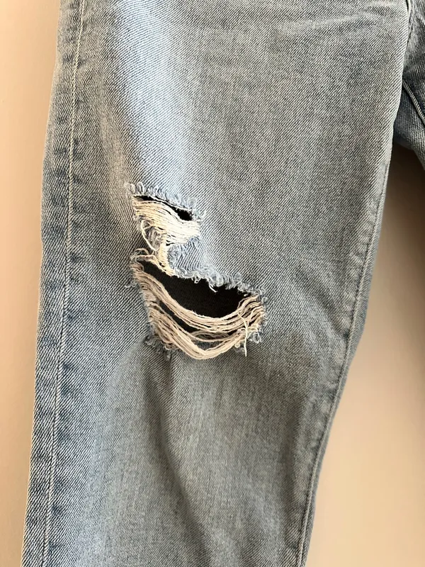 Madewell 90s distressed high-rise straight-leg jeans - Image 3