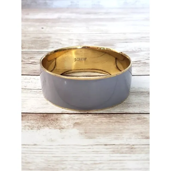 J. Crew Bracelet / Bangle - Gray & Gold Tone - Image 3