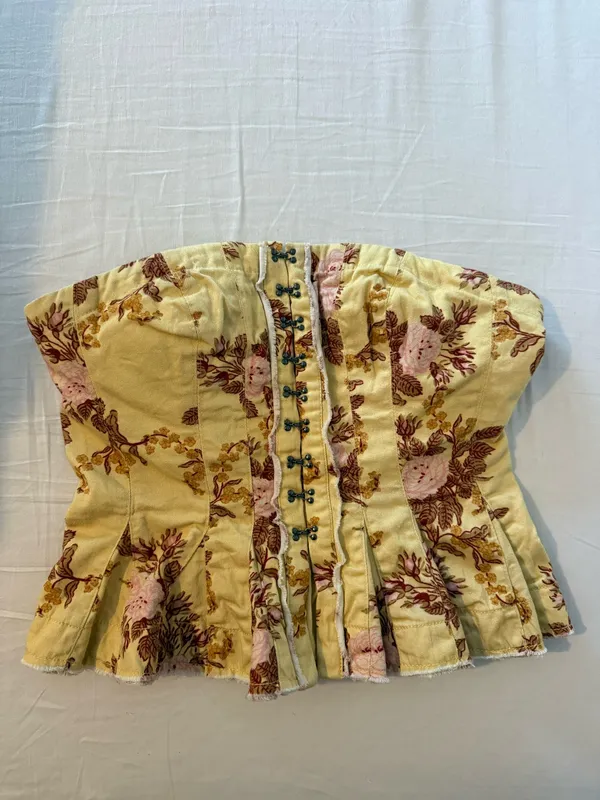 Free People Yellow Floral Top - Image 2