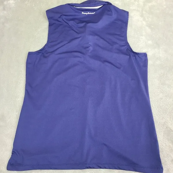Tommy Bahama Golf ‎ Blue Collared Tank Top Womens Size Large - Image 7