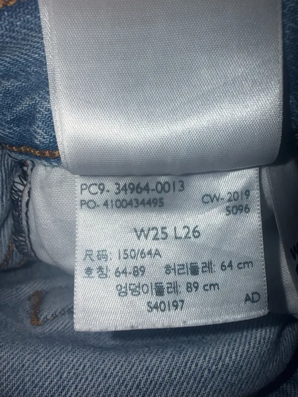 Levi’s Wedgie Straight Ankle Button Fly Jeans - Image 3