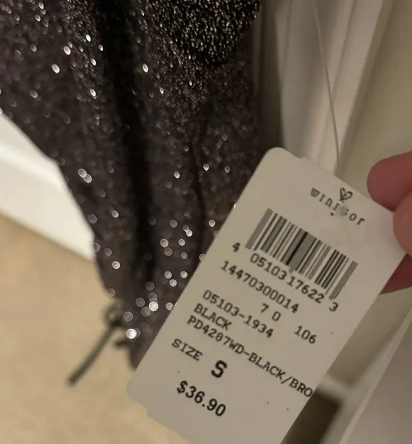 Glitter Mini Dress - Image 5