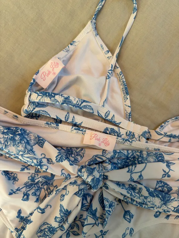 Pink Lily Bikini Set - Image 5