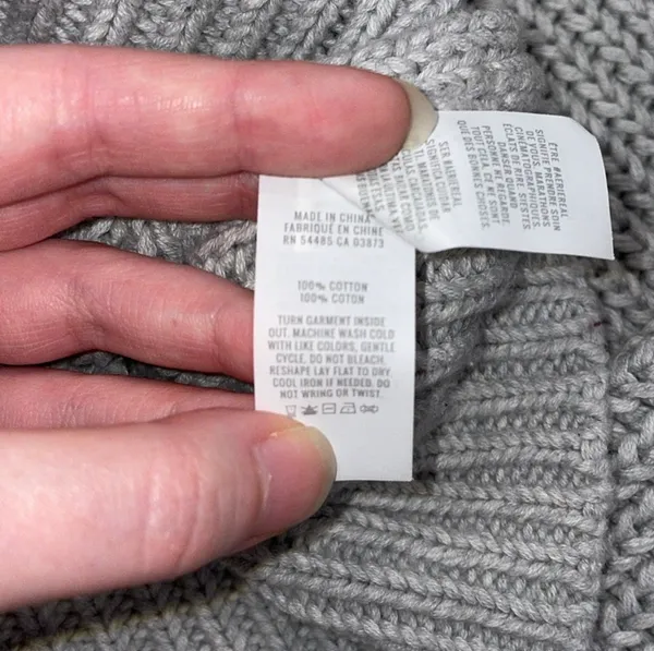 Aerie grey cropped full zip sweater - Image 4