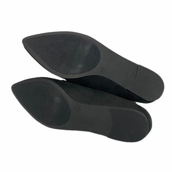 New Without Tags Diba Black Pointy Toe Slip On Faux Suede Loafers Sz 5.5 M - Image 6