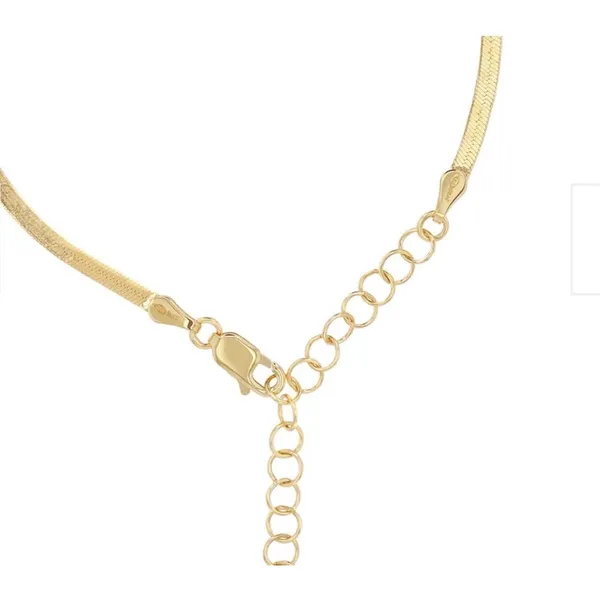 NEW Unisex 2mm‎ Gold Filled Layering Herringbone Chain Necklace 18-20” - Image 10