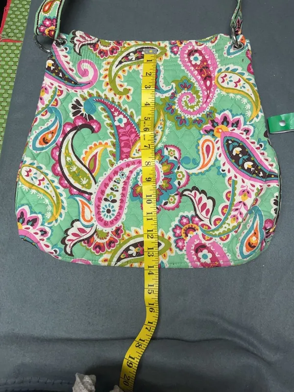 Vera Bradley Quilted Paisley Shoulder Bag - Image 12