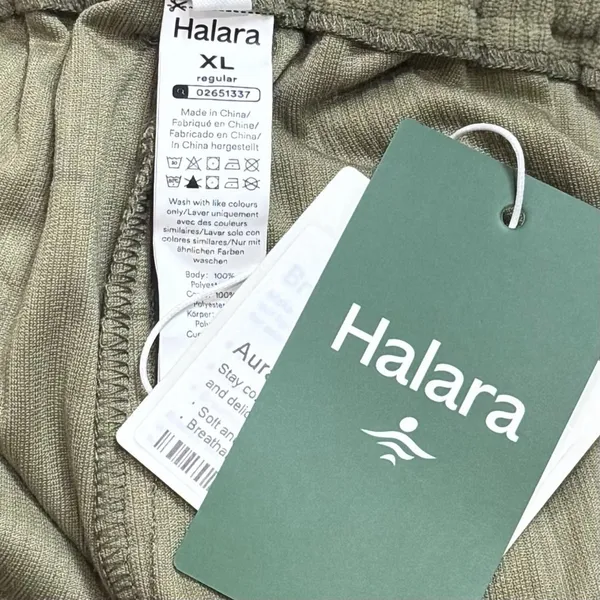 NEW‎ Halara Auracord Cloud Pants Color Fresh Grass Green Comfort Stretch XL - Image 5