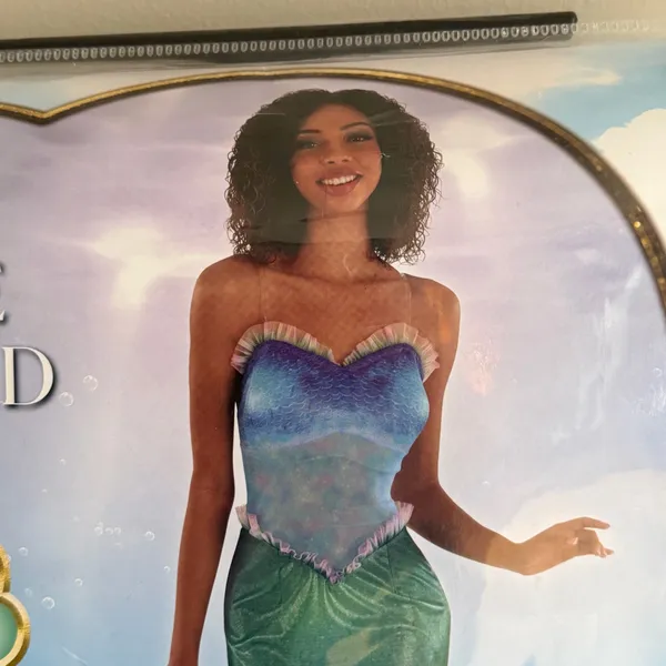 Disney The Little Mermaid Ariel Adult L Costume Dress Multicolor 786 - Image 5