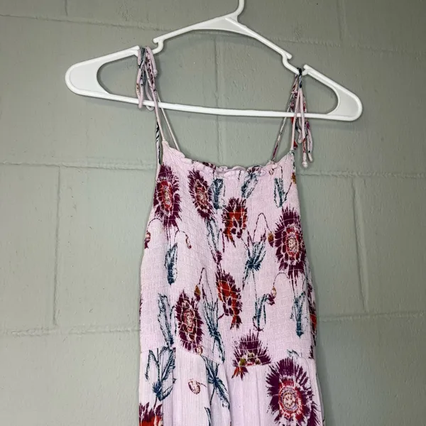 Free People Intimately Garden Party Floral Maxi Dress in Purple Women’s Sz Small - Image 4