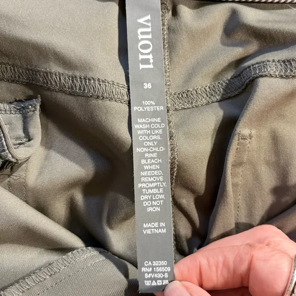 Vuori Meta Pant Altered for Women 25” Inseam – Performance Sz 36 = 2X/Size 20🧡 - Image 12