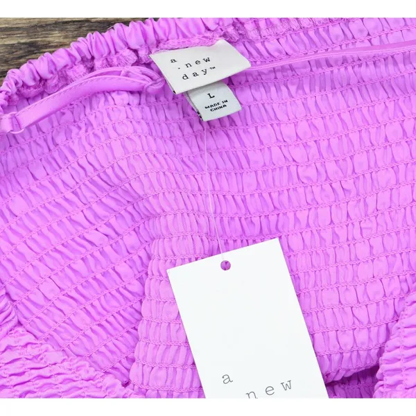 NWT A New Day Womens Apron Tank Top 89947990 Purple L - Image 7