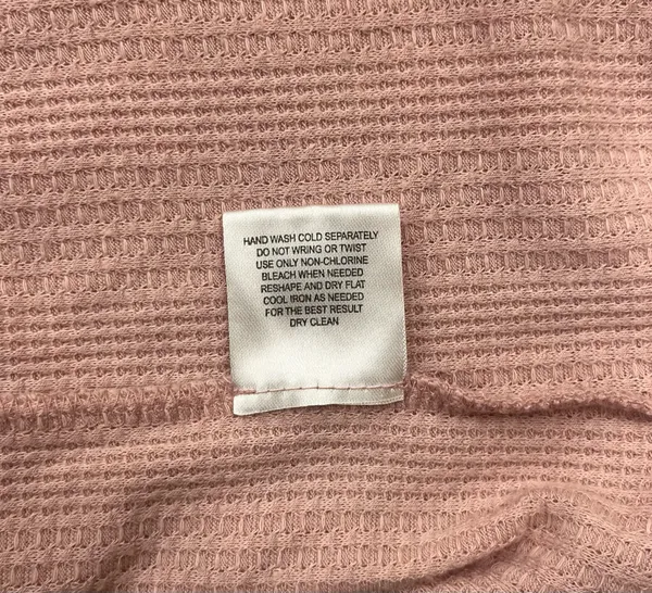 👚 Pink Rose Short Sleeve Waffle Knit Top w/ Pocket - Image 7
