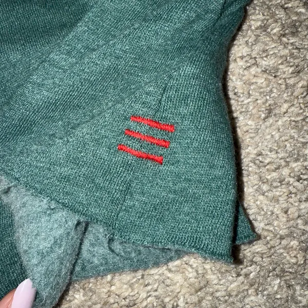 Urban Outfitters BDG Green Cropped Crewneck Sweatshirt - Image 4