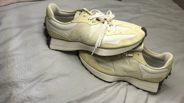 New Balance 327 Suede Women Sneakers Shoes Size 8.5 - Image 7