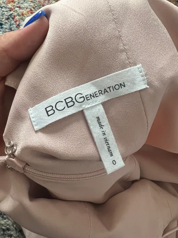BCBGeneration Baby Pink Mini Dress - Image 4