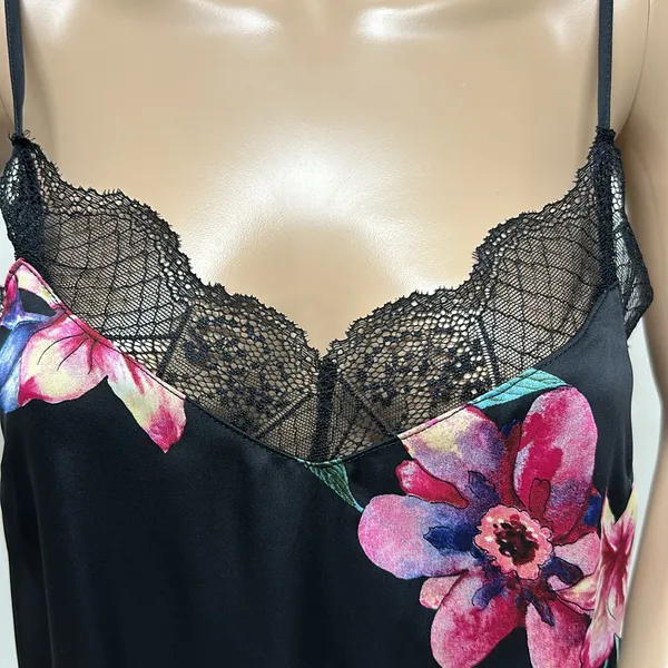 NWT Lulu’s floral lined slip mini dress - Image 3