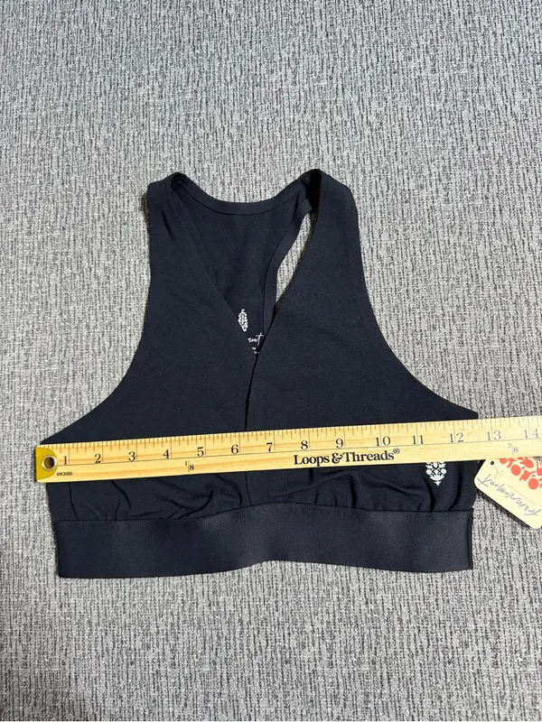 Free People Movement Women’s Black Bra - Image 9