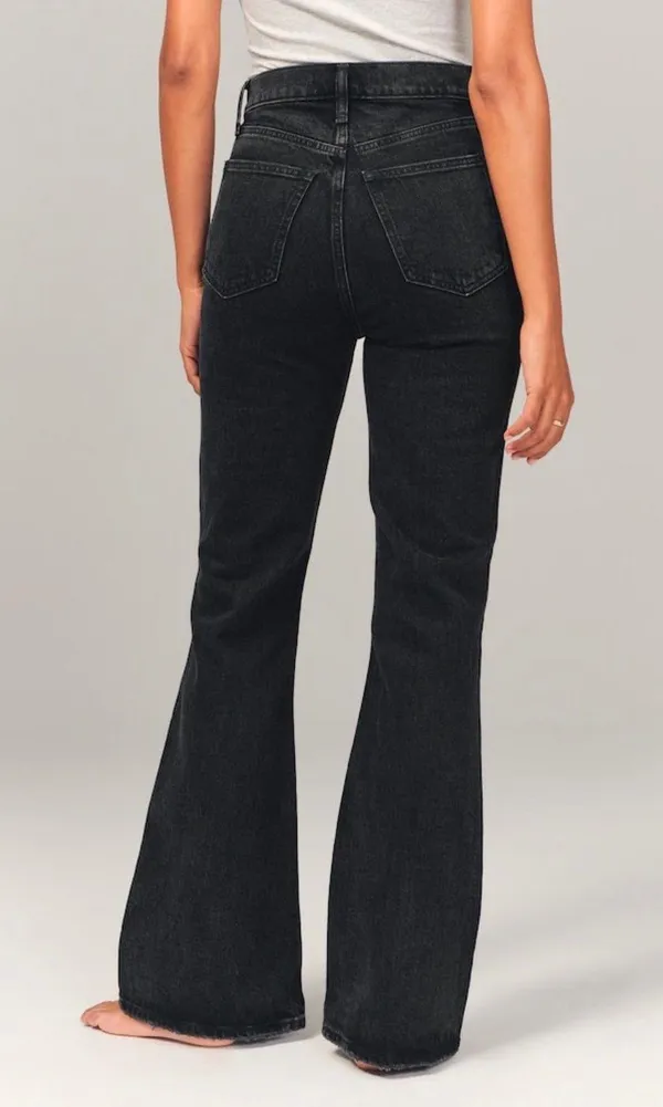 Abercrombie high rise vintage flare jeans - Image 3