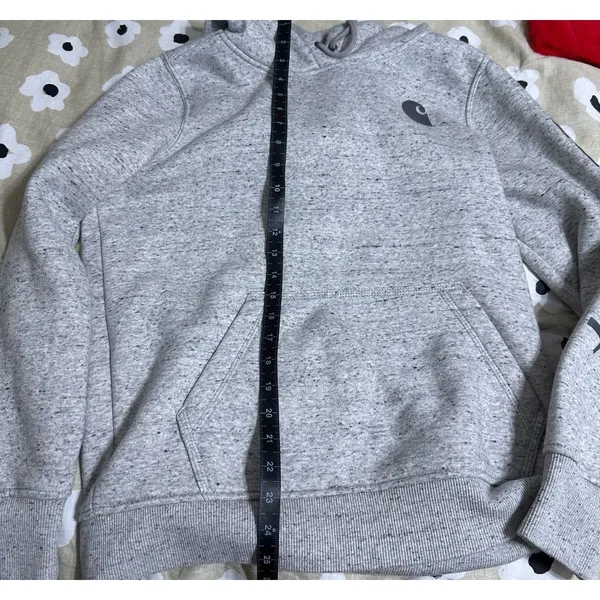 Carhartt grey hoodie - Image 4