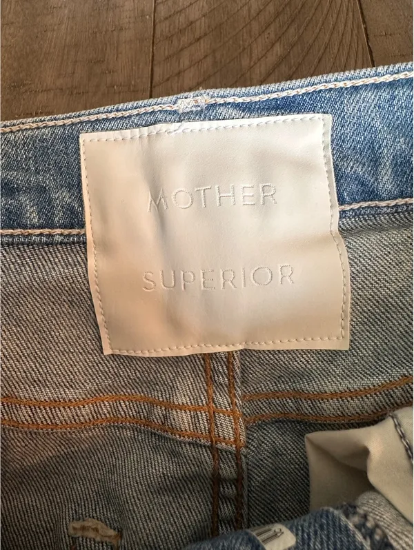 MOTHER Superior High Waisted Rider Skimp Jeans in The Confession Wash Women’s 27 - Image 6