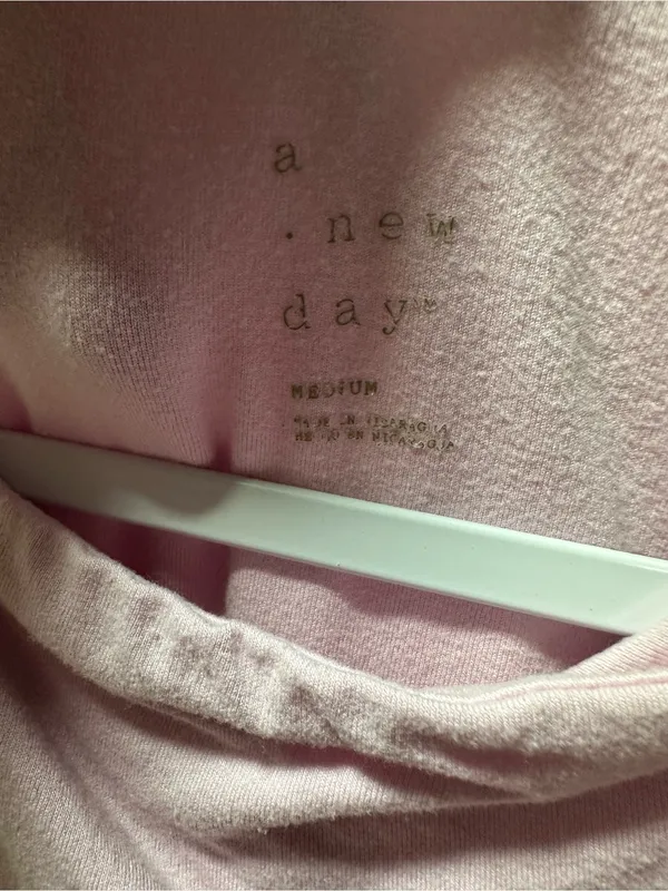 a new day Blush Pink Sleeveless Scoop Neck Bodysuit - Image 2