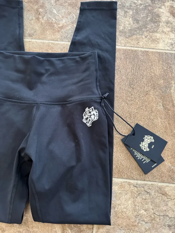 Darc Sport Dual Wolf Energy Full Length Leggings Black Size XS - Image 4