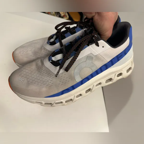 On Cloudmonster 'Frost Cobalt' Running Sneaker Men's Size 12 - Image 5