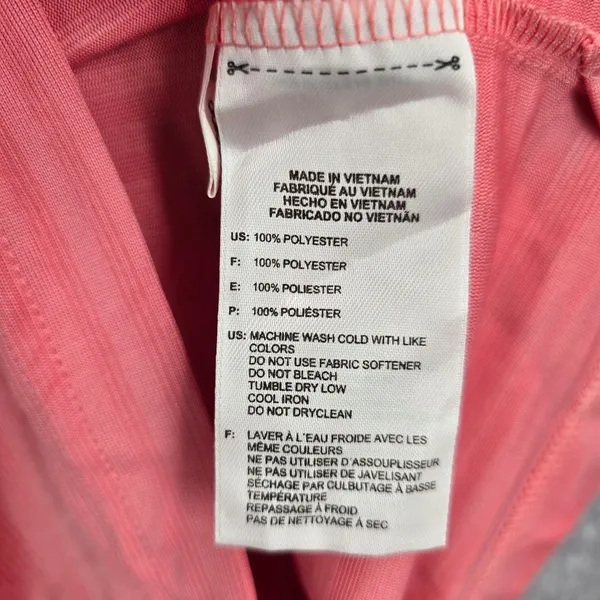 Adidas Pink Flamingo Clima Cool Golf Sports Active Sleeveless Shirt Top M Medium - Image 7