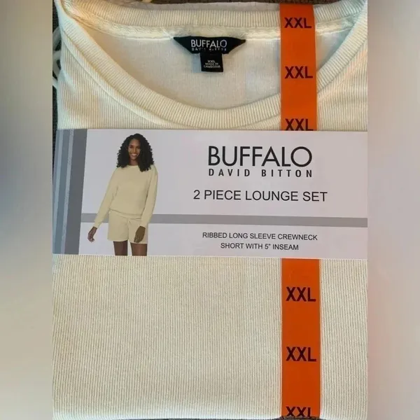 Buffalo David Bitton 2 Pieces Lounge Set Collor Butter Xxl - Image 2
