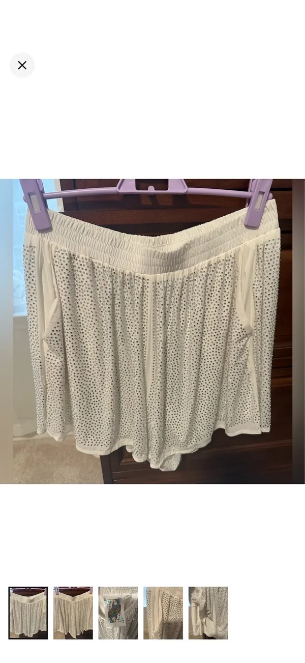 Queen of Sparkles Shorts (NWOT) - Image 2