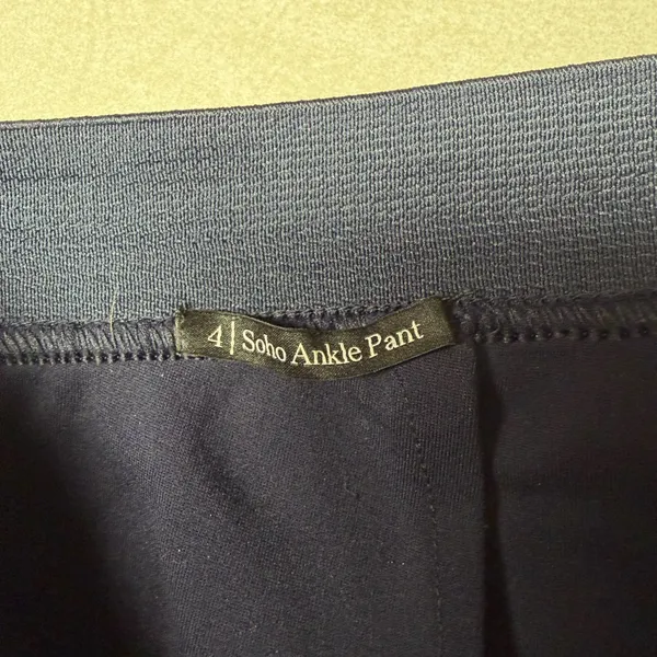 Talbots Black Cropped Ankle Pants - Image 6