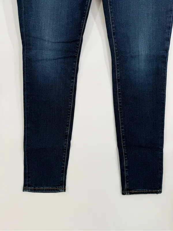 Levi's 711 Skinny Dark Blue Skinny Jeans - Women's 30x30 - Image 2