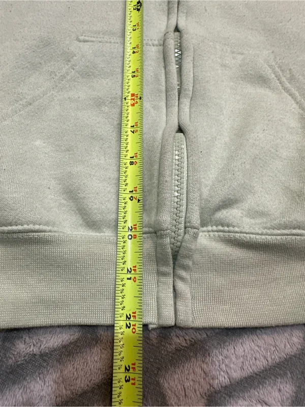 FT Lauderdale Floral Zip-Up Hoodie - Light Sage - Image 6