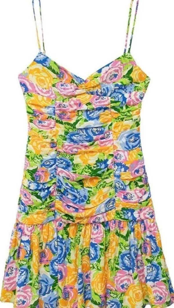 ZARA Floral Dress - Image 2