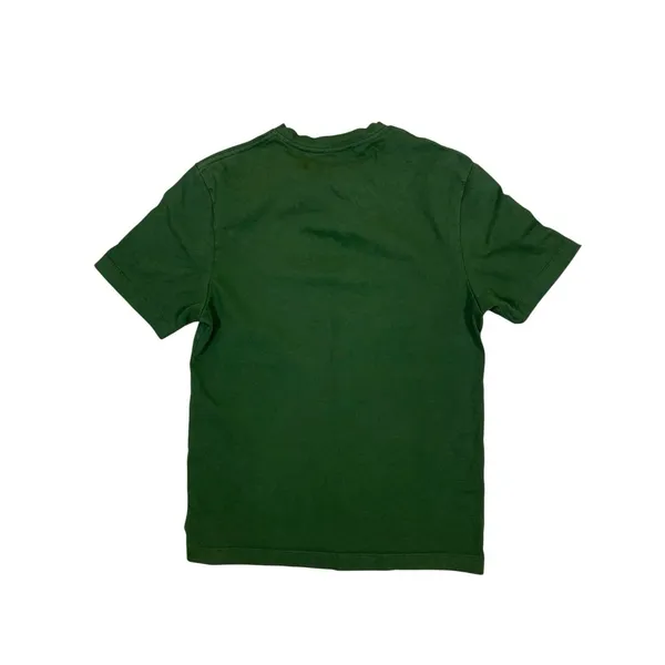 Zara Womens M Green Basic Crew Neck T Shirt Minimalist Clean Girl Casual - Image 2