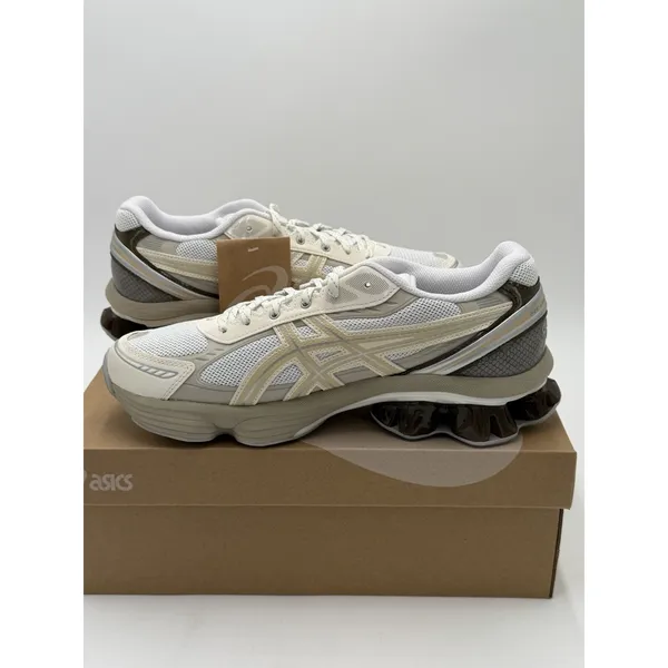 Asics Gel Kinetic Fluent Mens Size 8.5 / Womens 10 White / Marzipan 1203A591-102 - Image 6