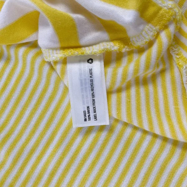 GAP Maternity Womens‎ Tank Top Size Small Asymmetrical Striped Summer Beachy - Image 6