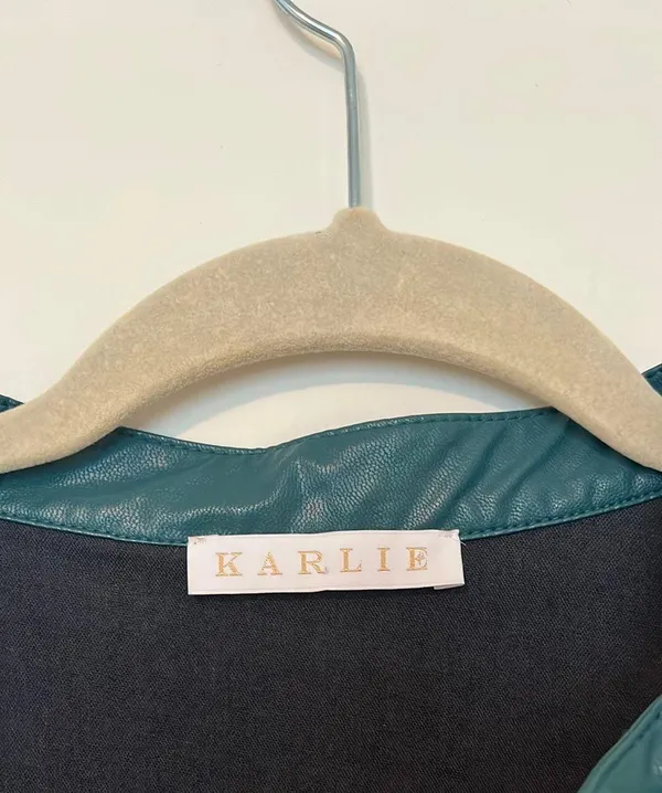 Karlie Dark Green Blouse - Image 2