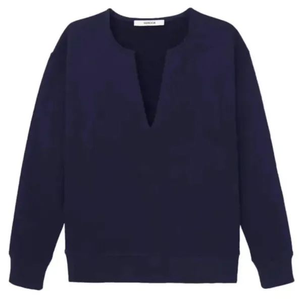 Deep v sweatshirt Blue Size XL - Image 2
