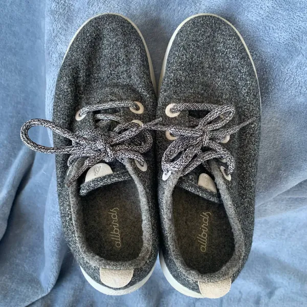 Womens Allbirds‎ Wool Runners Gray size 7 - Image 3