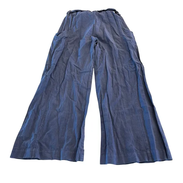 Free People Bluebell Belted Wide Leg Pants Linen‎ Blend Size XS - Image 3