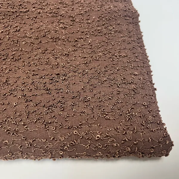 Vintage 90s Front Street Brown Textured Skirt - Image 2